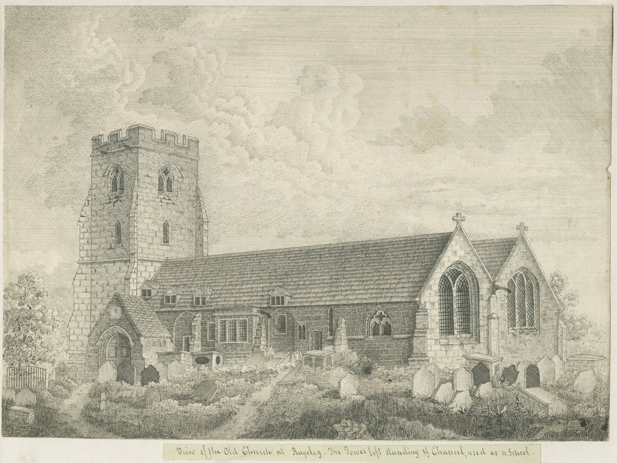 Rugeley templom alkotó: John Robert Fernyhough