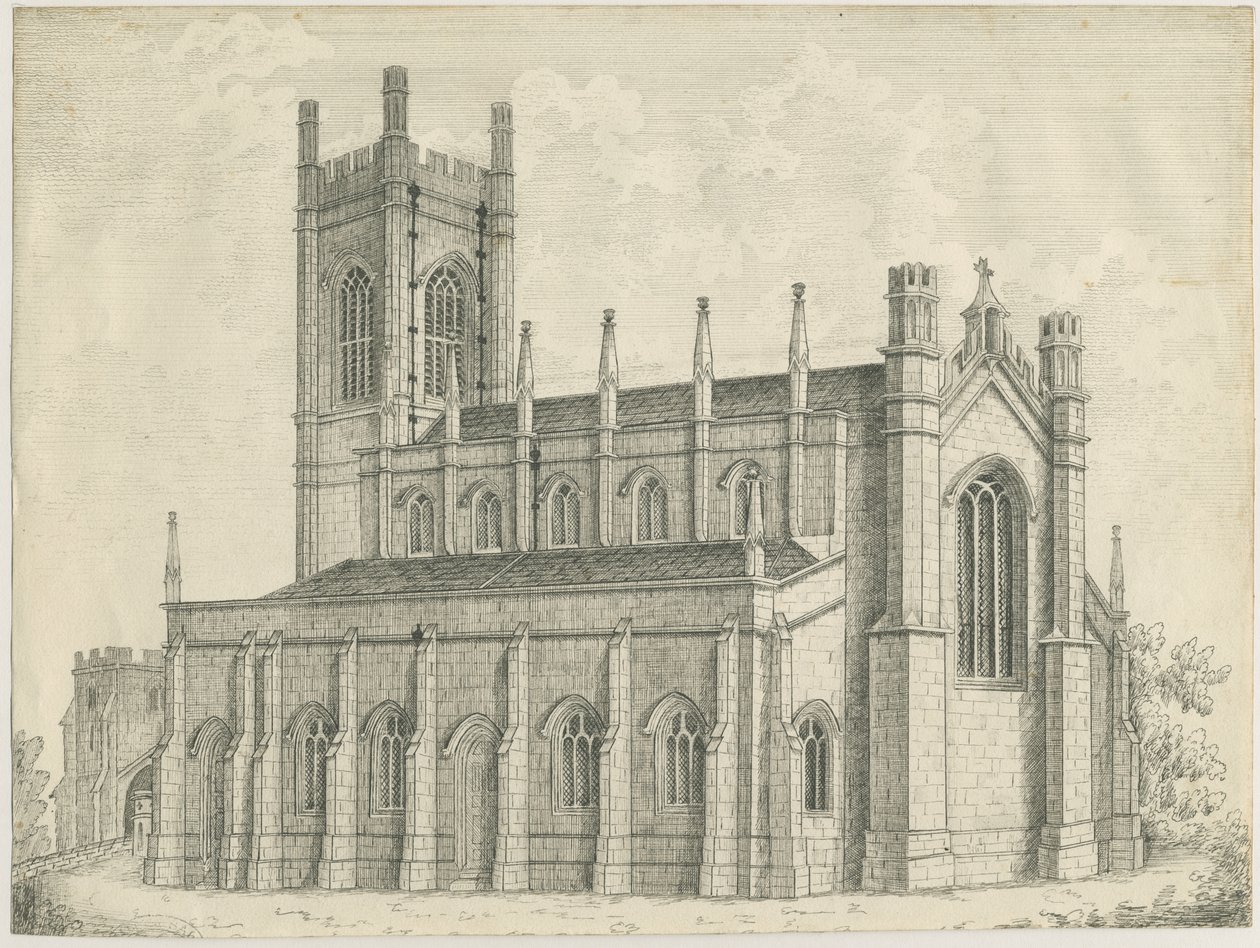 Rugeley templom alkotó: John Robert Fernyhough