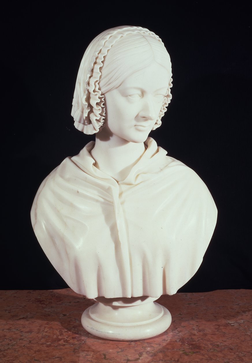 Florence Nightingale mellszobra (1820-1910) alkotó: John Robert Steell