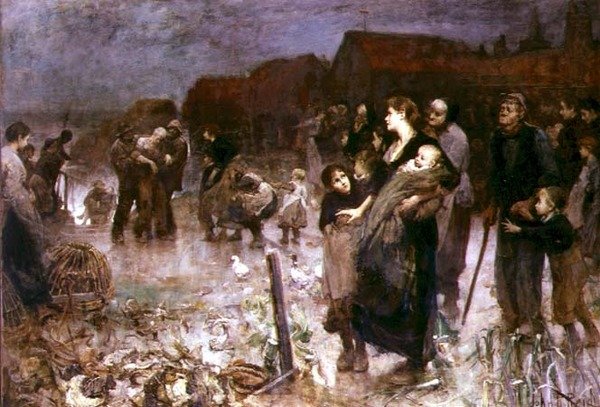 A hajótörés, Cornwall alkotó: John Robertson Reid