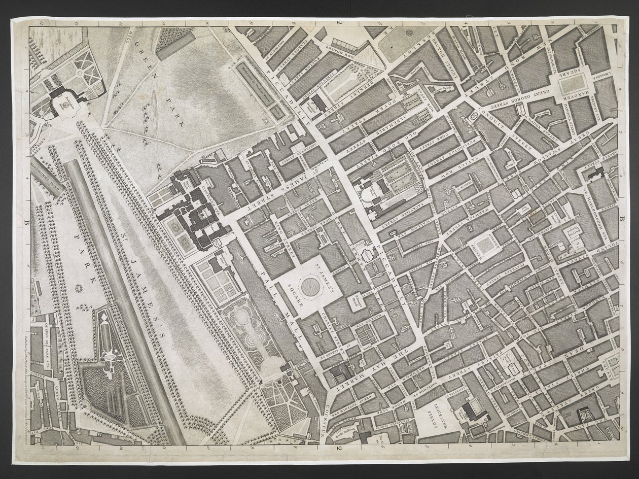 Londoni terv, Piccadilly, St. James