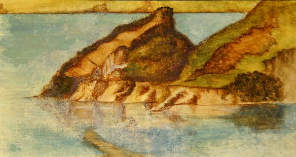 Tójelenet, 1880 körül (akvarell, papír) (pár a 359451-hez) alkotó: John Roddam Spencer Stanhope