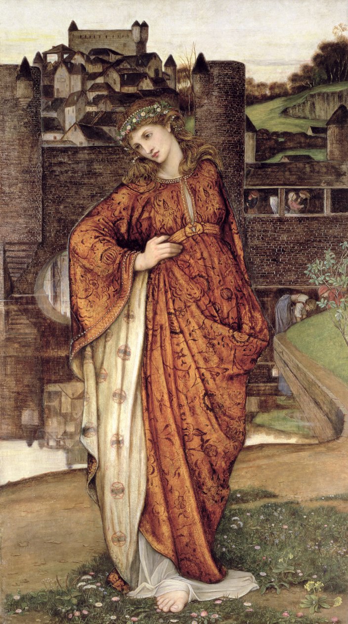 Watergate-i Boldogasszony, 1829 alkotó: John Roddam Spencer Stanhope