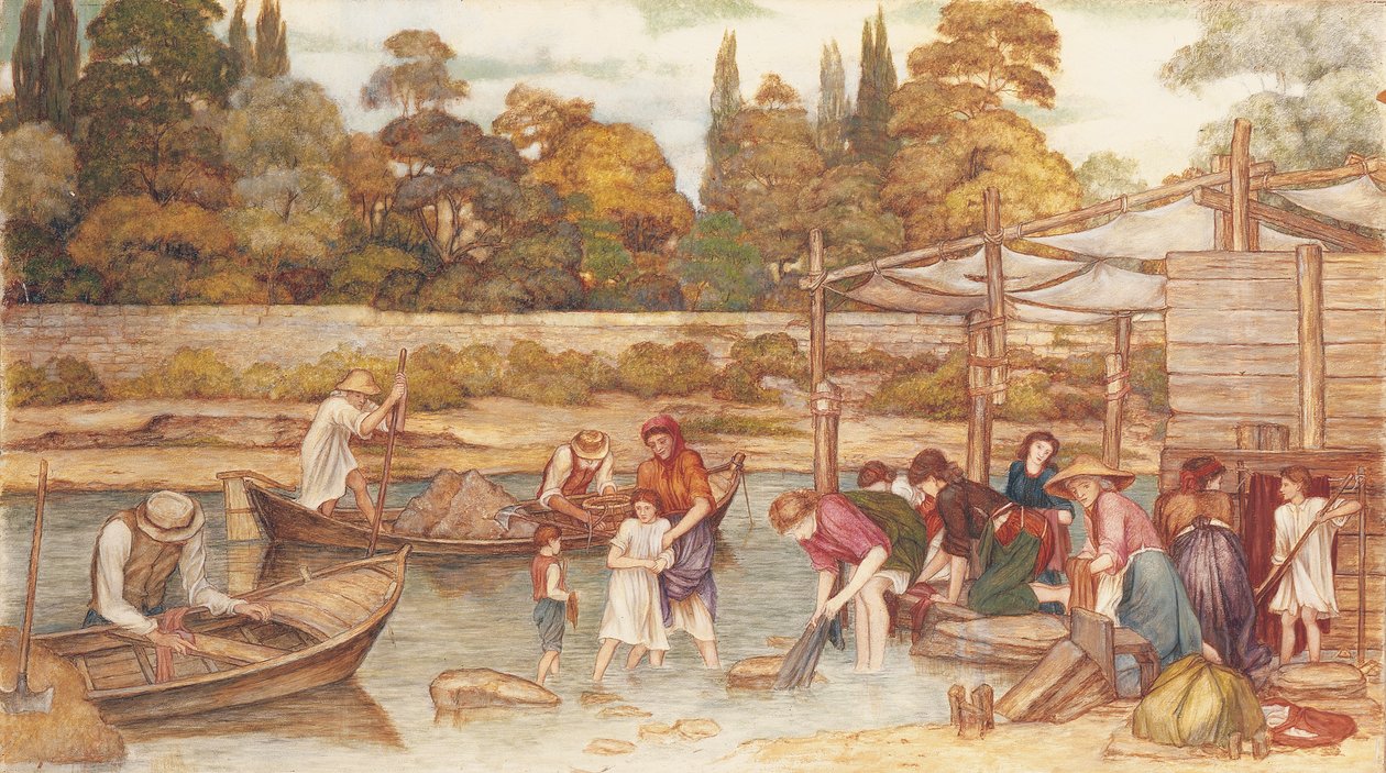 A Mosóhely alkotó: John Roddam Spencer Stanhope