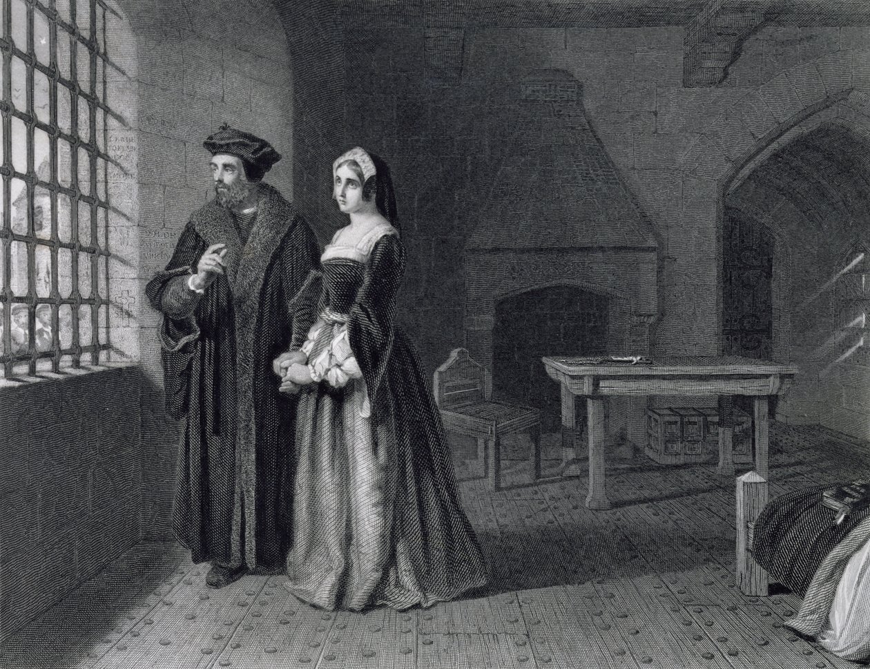 Sir Thomas More (1478-1535) Outrim metszete alkotó: John Rogers Herbert