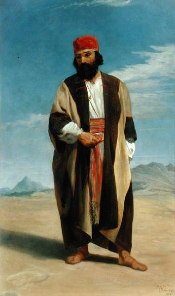 Egy arab tanulmánya alkotó: John Rogers Herbert