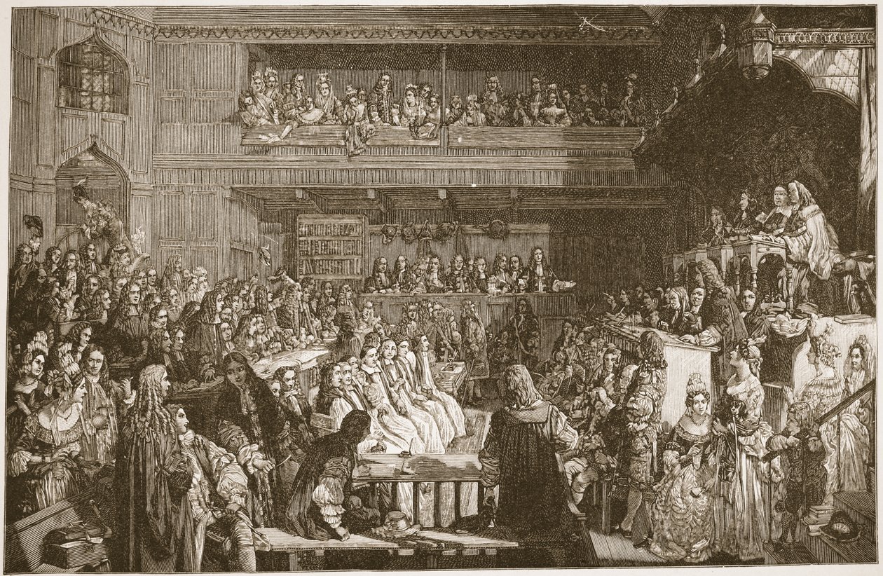 The Acquittal of the Seven Bishops, 1688, illusztráció a 