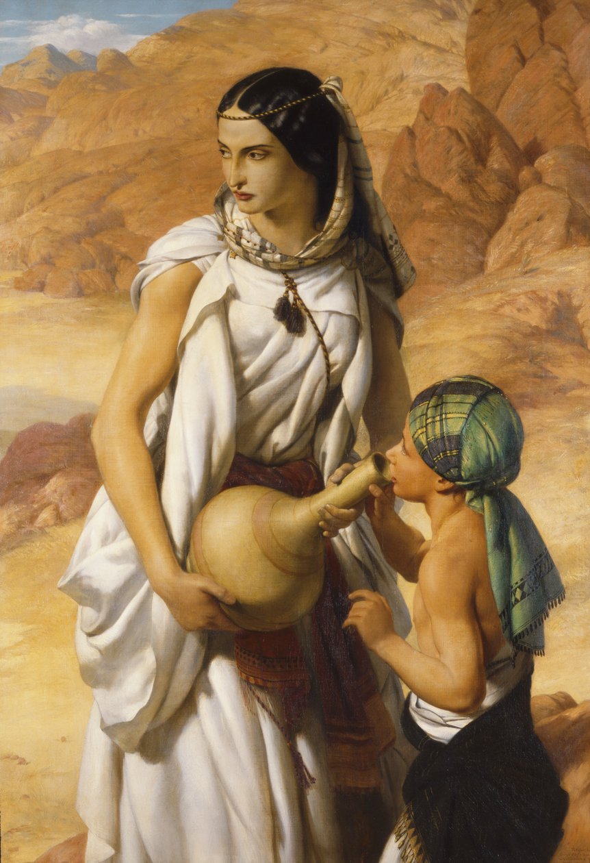 Mózes héber anyja alkotó: John Rogers Herbert