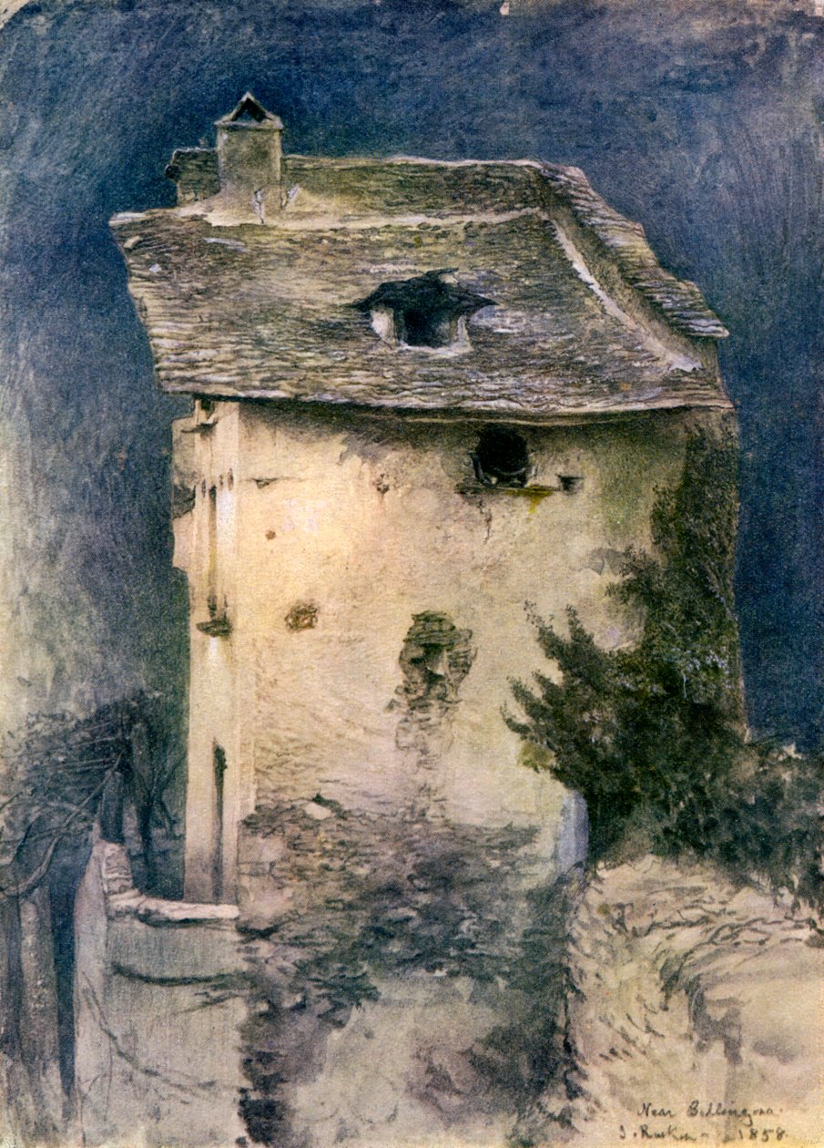 Egy romos házikó, XIX. alkotó: John Ruskin