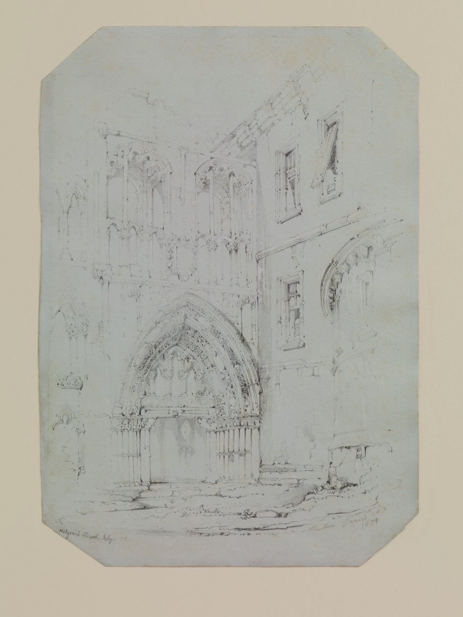 Holyrood kápolna alkotó: John Ruskin