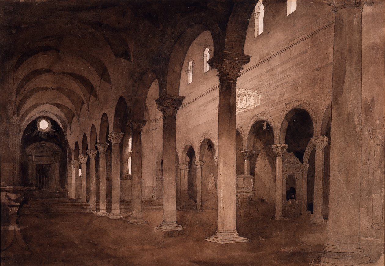 San Frediano, Lucca belseje alkotó: John Ruskin