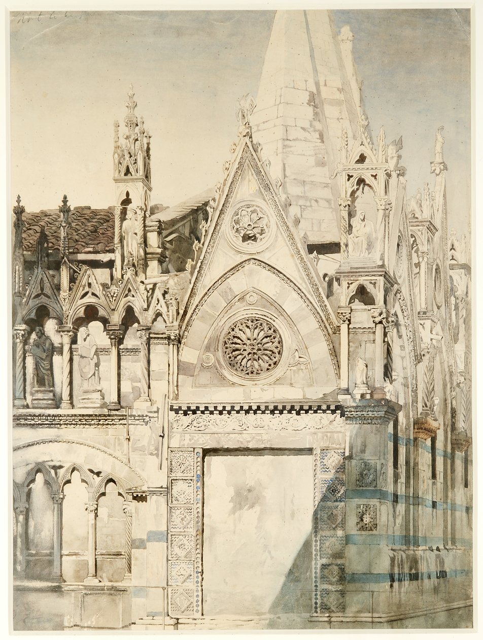 Santa Maria della Spina, East End, Pisa, Olaszország alkotó: John Ruskin