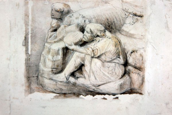 Spur of Piazzetta Shaft, Velence alkotó: John Ruskin