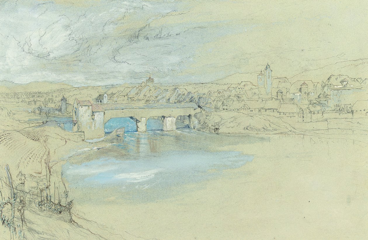 Rheinfelden hídja, Svájc alkotó: John Ruskin