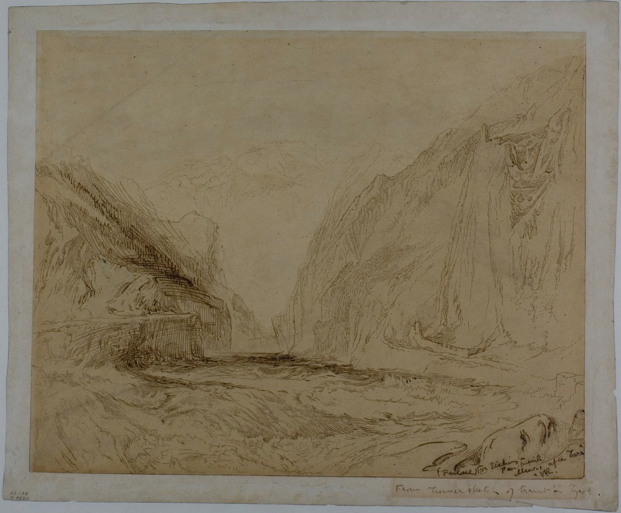 Torrent Tirolban alkotó: John Ruskin
