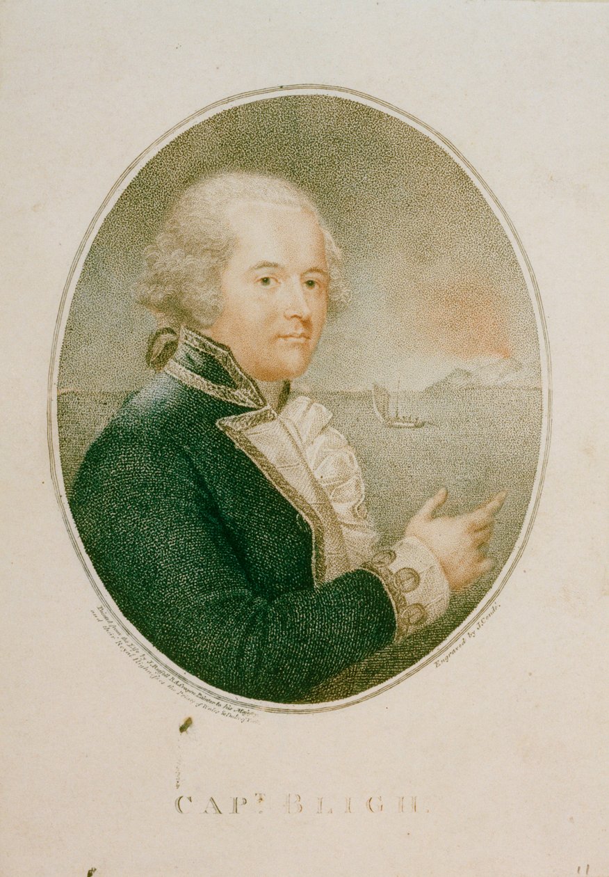 William Bligh kapitány alkotó: John Russell
