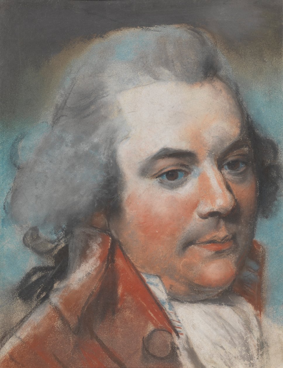 Egy ember feje alkotó: John Russell
