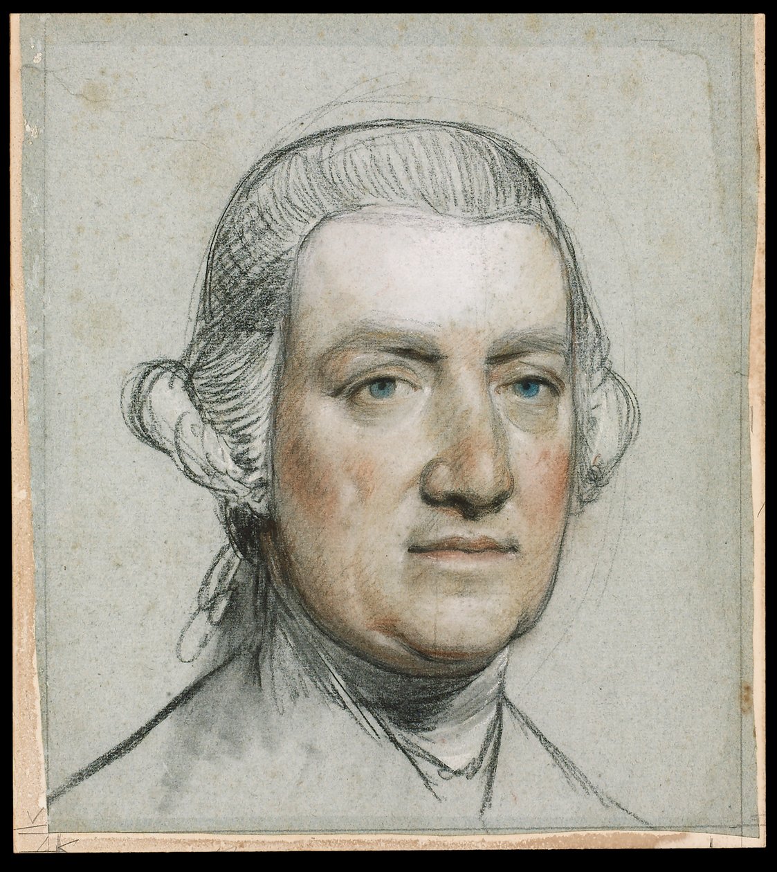 Nevil Maskelyne (1732 -1811), 1776 körül (kréta, papír) alkotó: John Russell