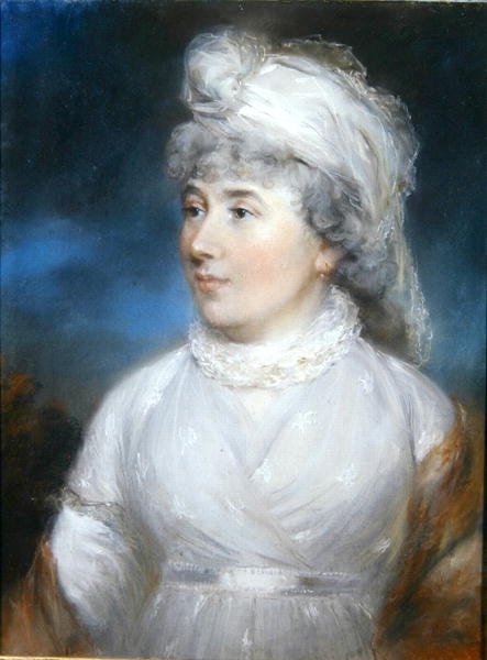 Mrs. Carruthers portréja (pasztell) alkotó: John Russell