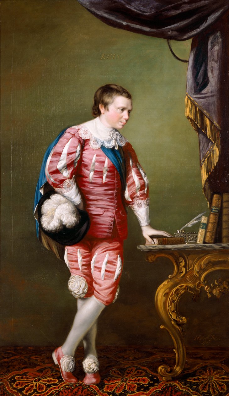 Philip Stanhope portréja (olaj, vászon) alkotó: John Russell