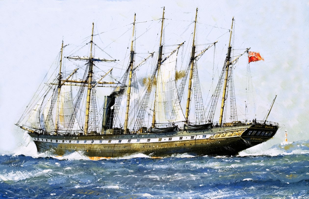 Az SS Great Britain, Isambard Kingdom Brunel legszebb hajója alkotó: John S. Smith