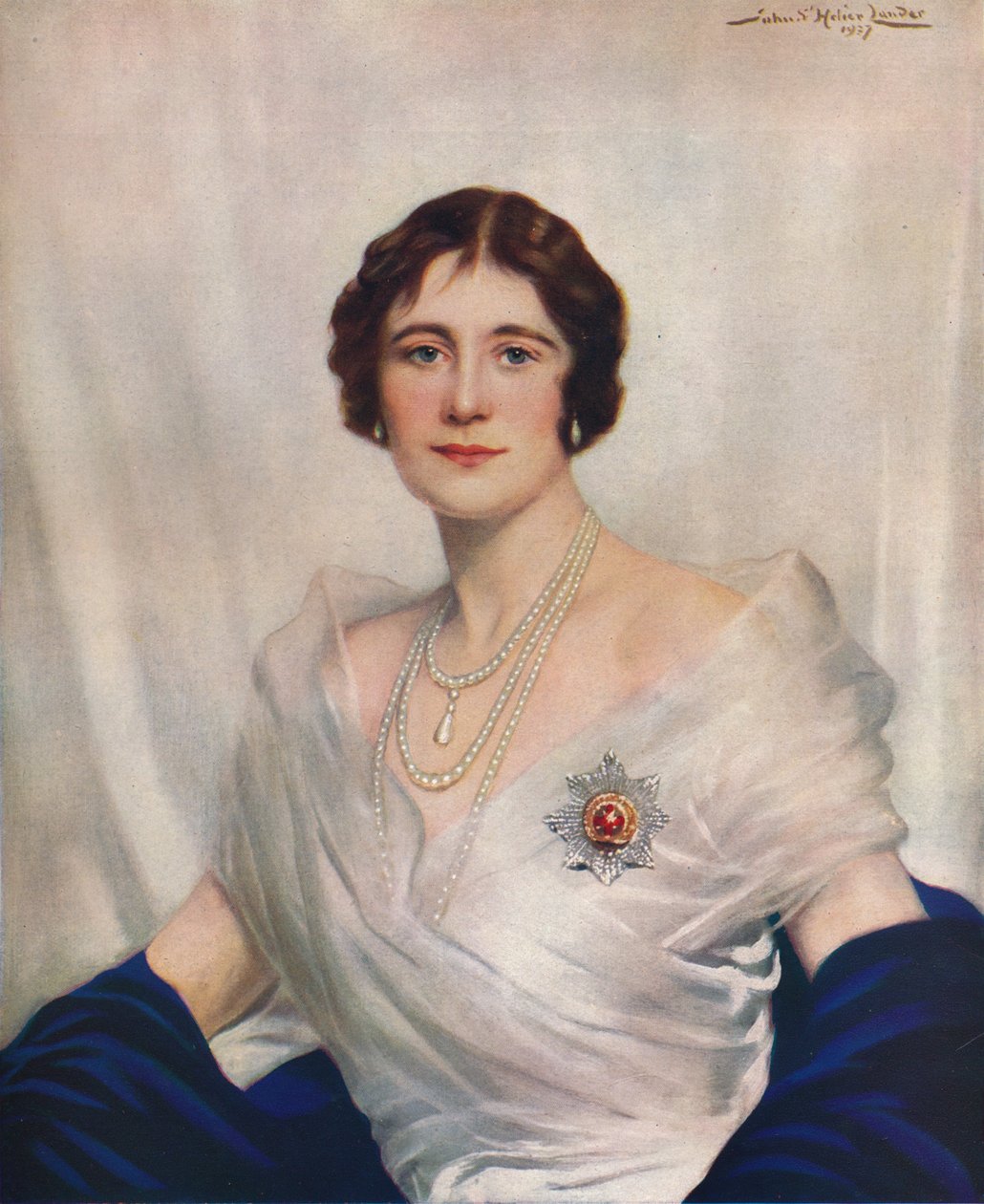 „Őfelsége Erzsébet királynő”, 1937 alkotó: John Saint Helier Lander