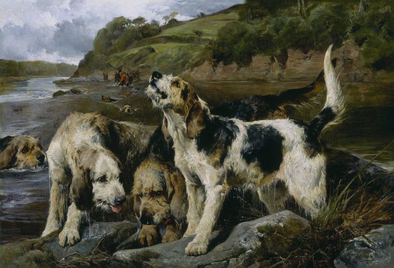 Vidravadászat, avagy az illatban, 1881 alkotó: John Sargent Noble
