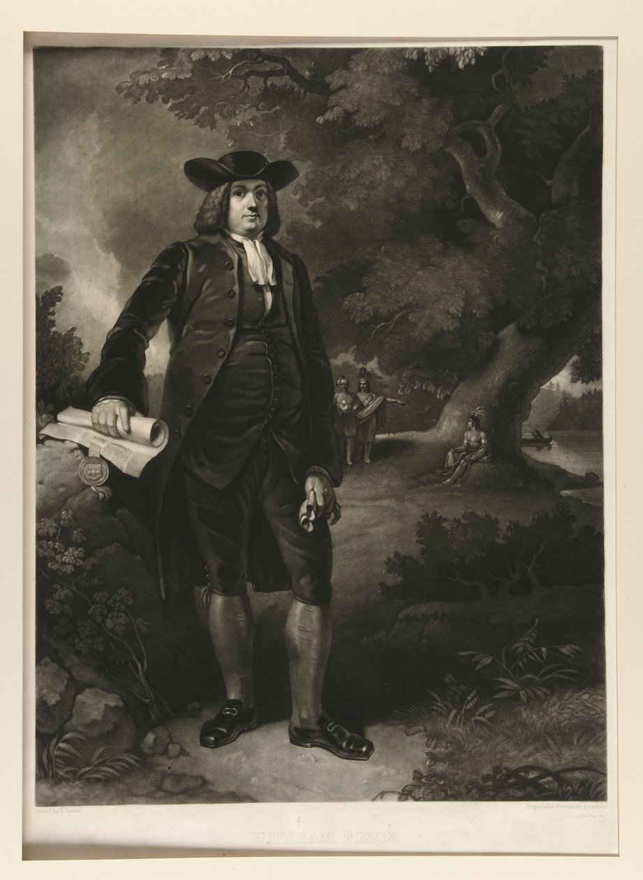 William Penn alkotó: John Sartain