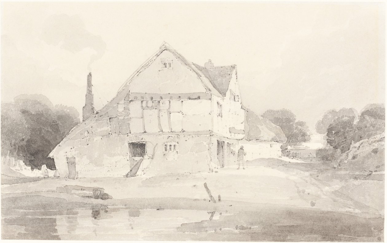 Egy kunyhó Dorkingban Surreyben alkotó: John Sell Cotman