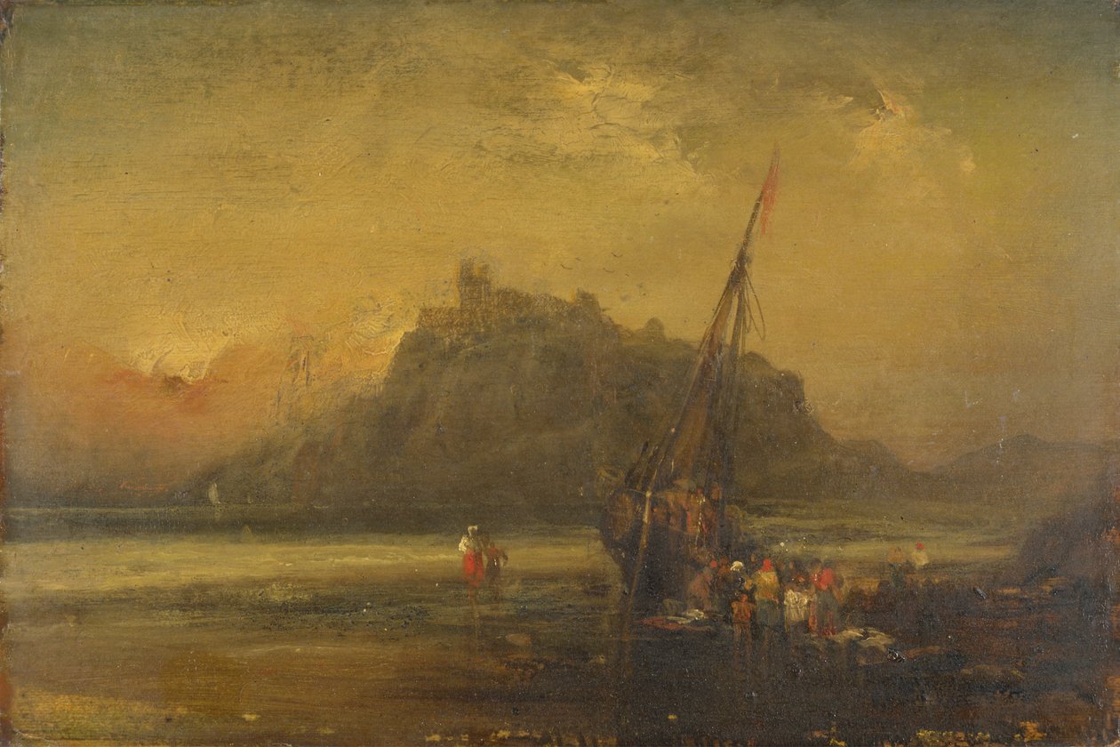 Tengerparti jelenet alkotó: John Sell Cotman