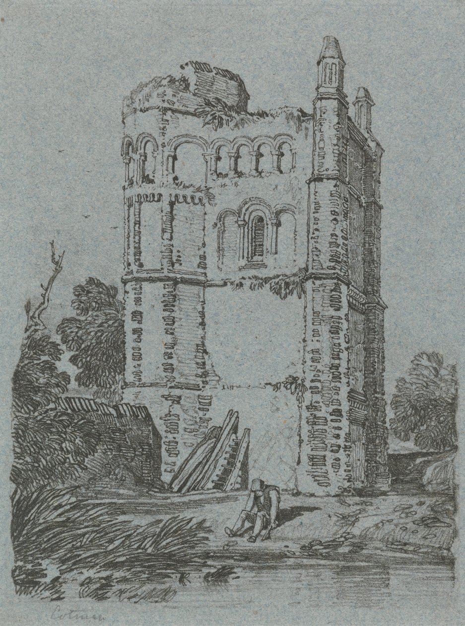 Brandsby Tower, Yorkshire alkotó: John Sell Cotman