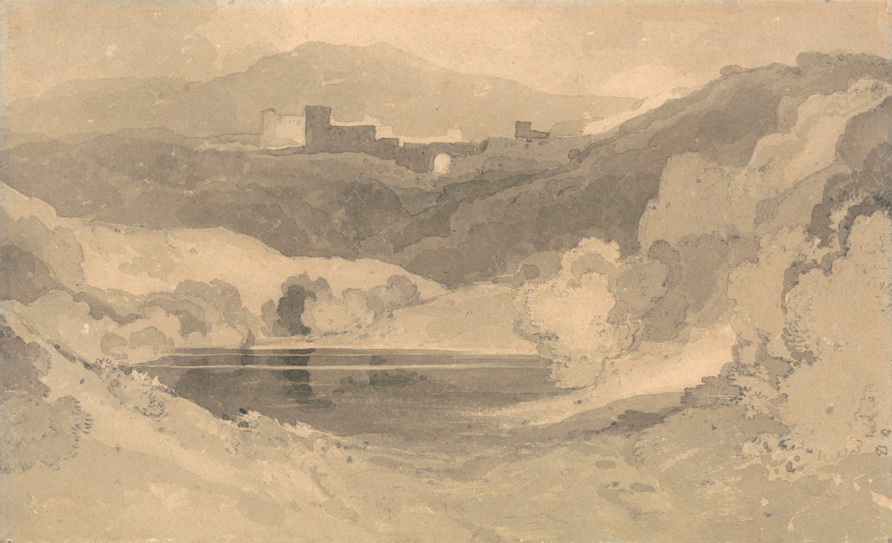 Vár egy tájban alkotó: John Sell Cotman