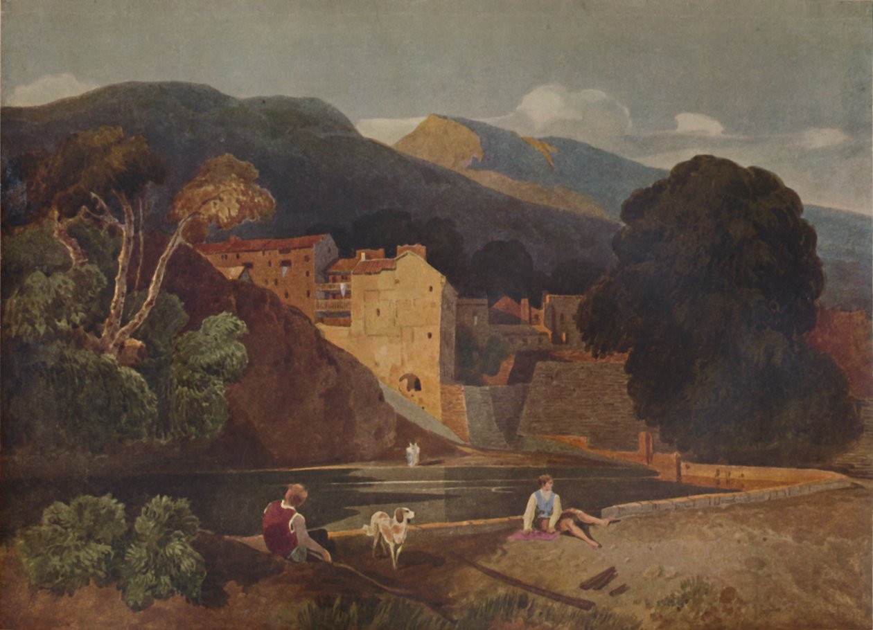 Klasszikus táj, 1923 alkotó: John Sell Cotman