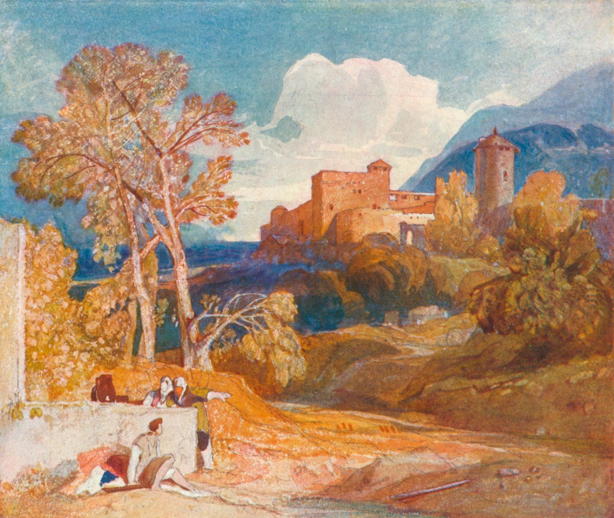 Klasszikus táj, 1832 alkotó: John Sell Cotman