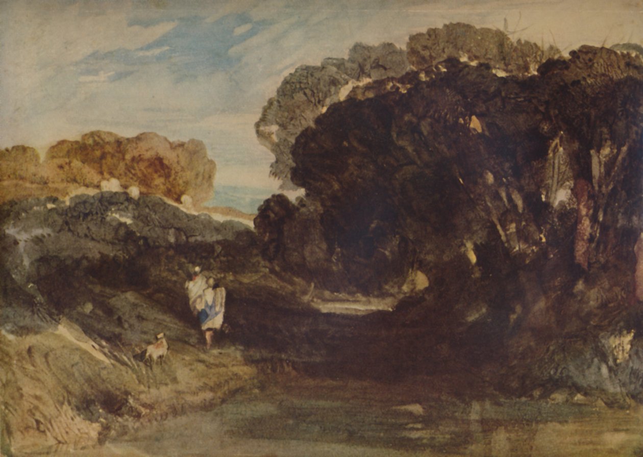 Sötét fák, 1923 alkotó: John Sell Cotman