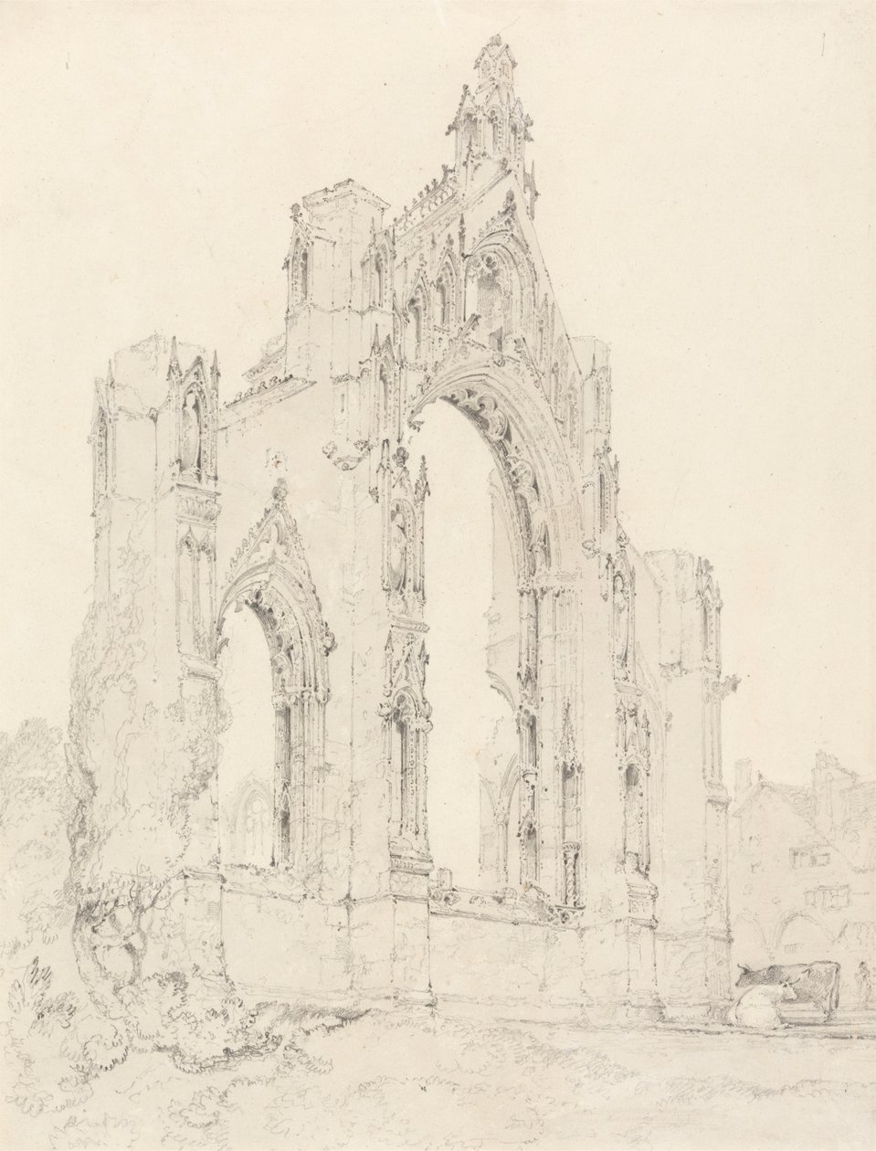 East End of Howden Church, Yorkshire alkotó: John Sell Cotman