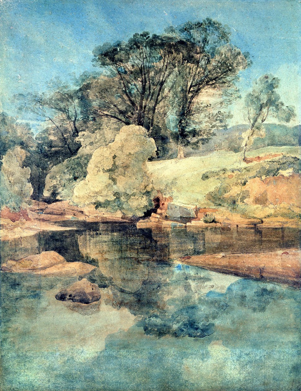Pokolüst (toll, tinta és akvarell papíron) alkotó: John Sell Cotman