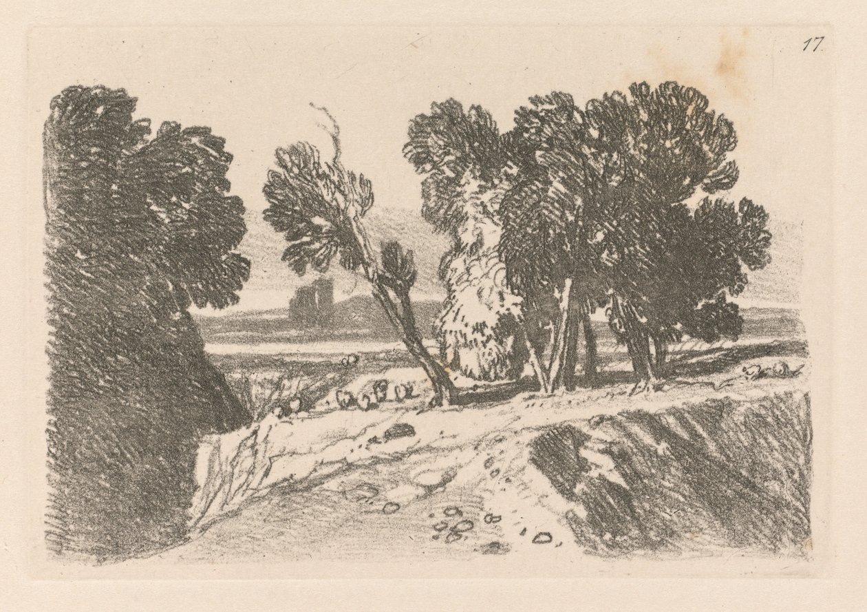 Tanulmányok könyve: 17. tábla, Egy tanulmány alkotó: John Sell Cotman
