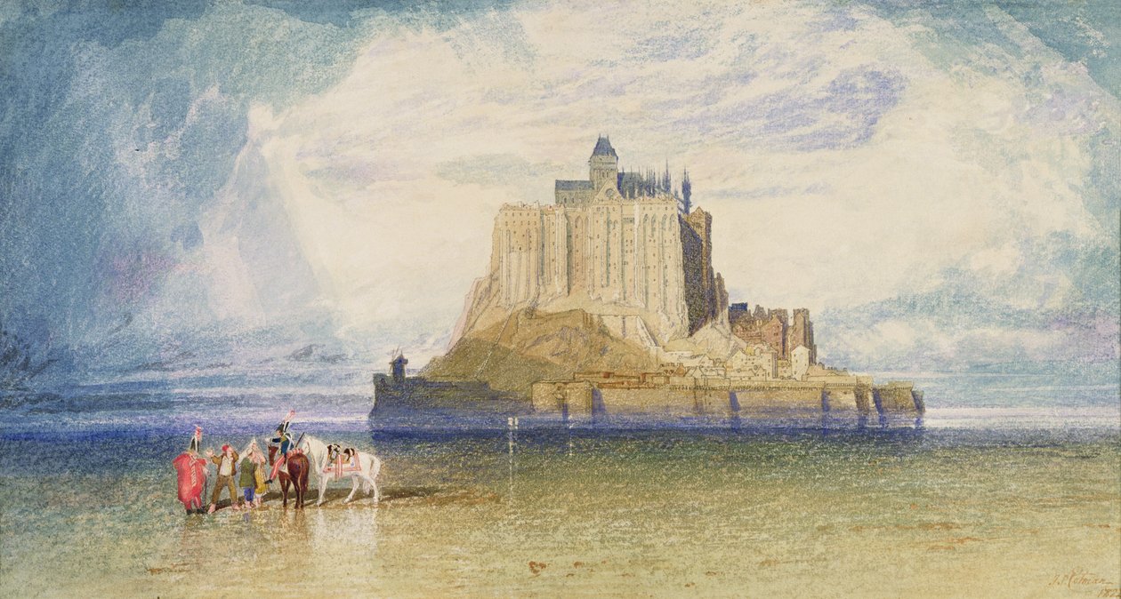 Mont St. Michel alkotó: John Sell Cotman