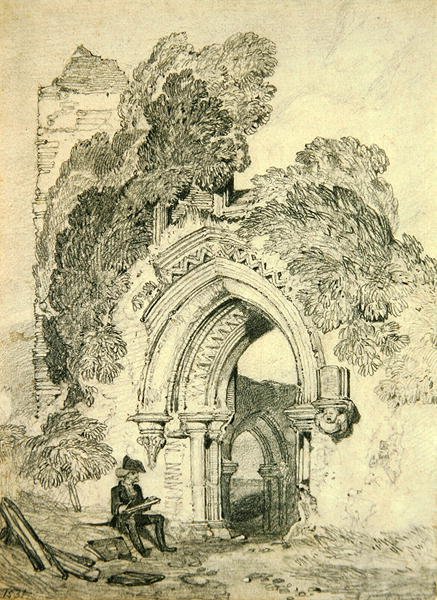 Román kori rom (ceruza, papír) alkotó: John Sell Cotman