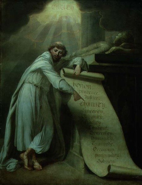 Compostellai Szent Jakab (olaj, vászon) alkotó: John Sell Cotman