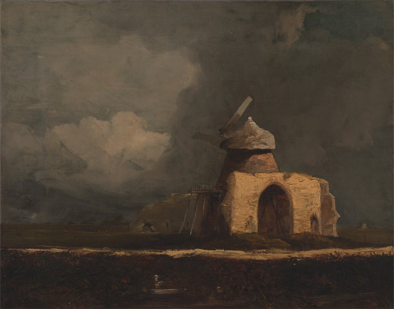 Szent Benet apátság alkotó: John Sell Cotman