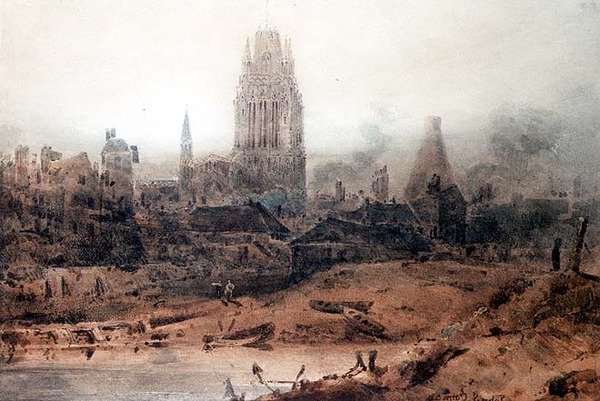 St. Mary Redcliffe, Bristol alkotó: John Sell Cotman