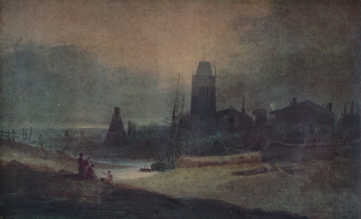 St. Mary Redcliffe, Bristol, 1923 alkotó: John Sell Cotman
