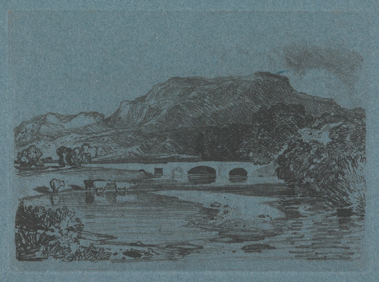 Tan-y-Bwlch, Merionethshire, Észak-Wales alkotó: John Sell Cotman