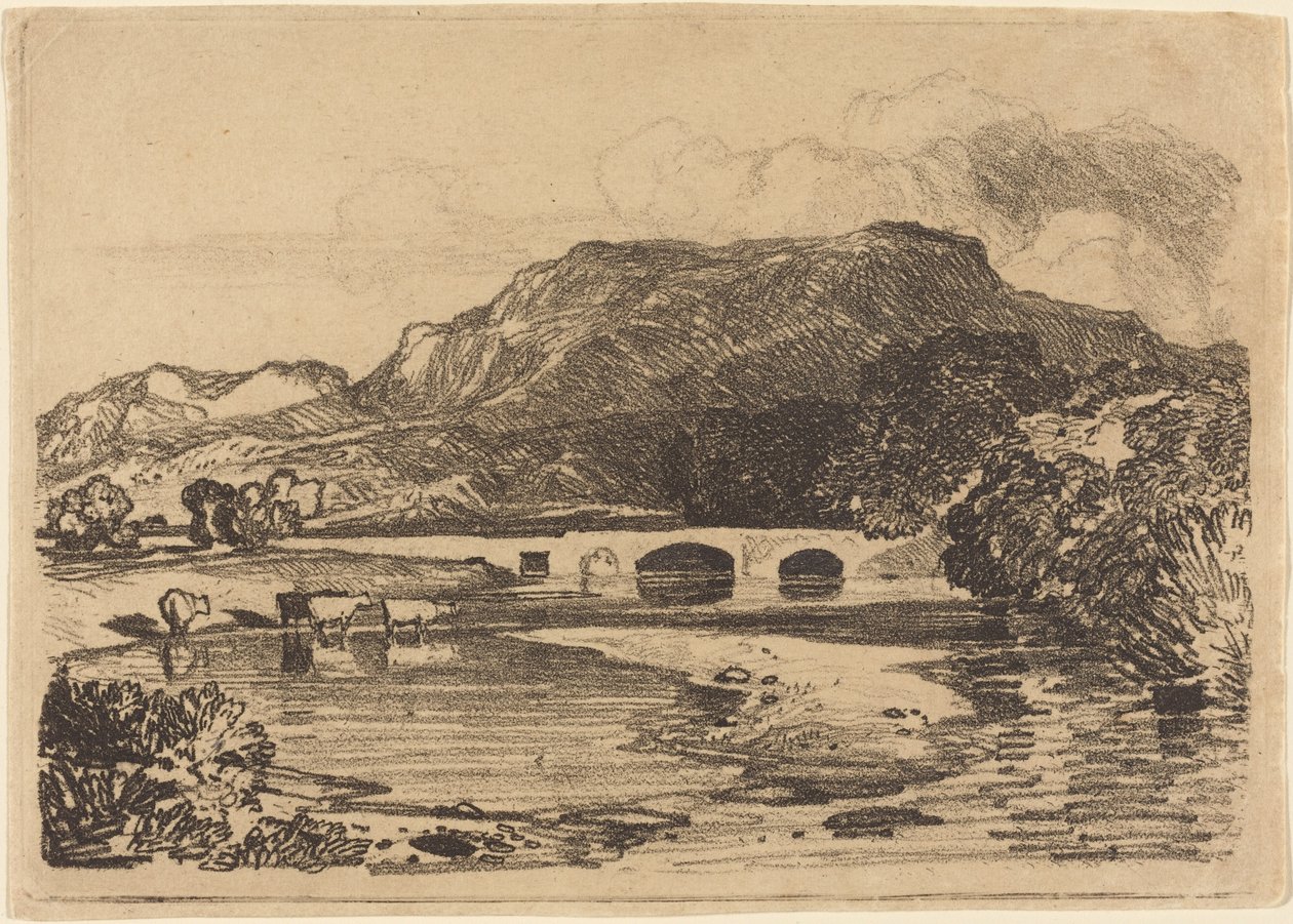 Tan y Bwlch, Észak-Wales alkotó: John Sell Cotman