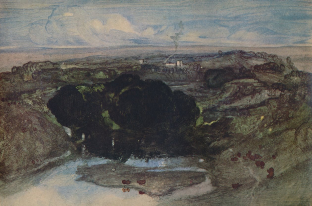 A tó, 1923 alkotó: John Sell Cotman