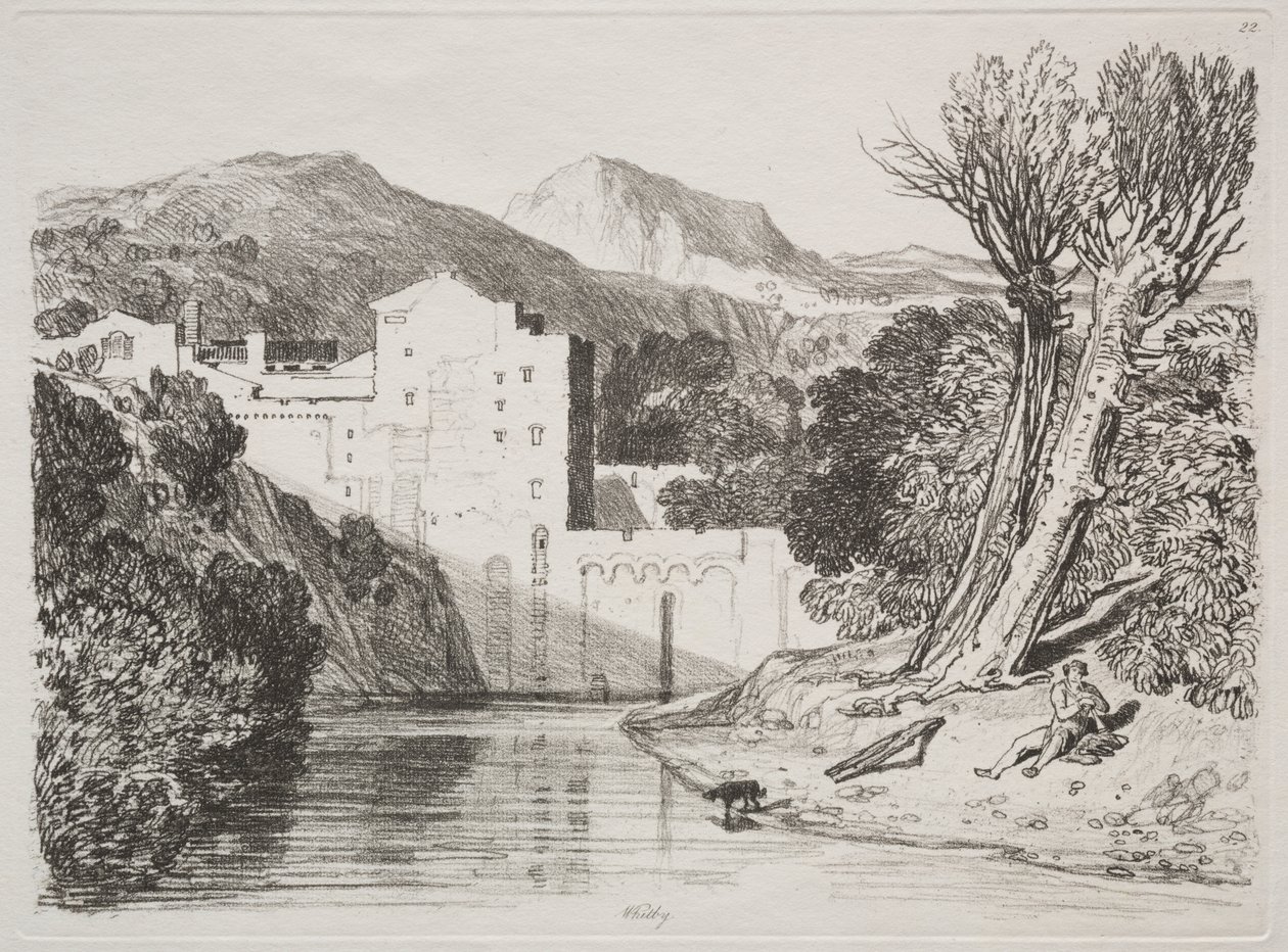 Whitby alkotó: John Sell Cotman