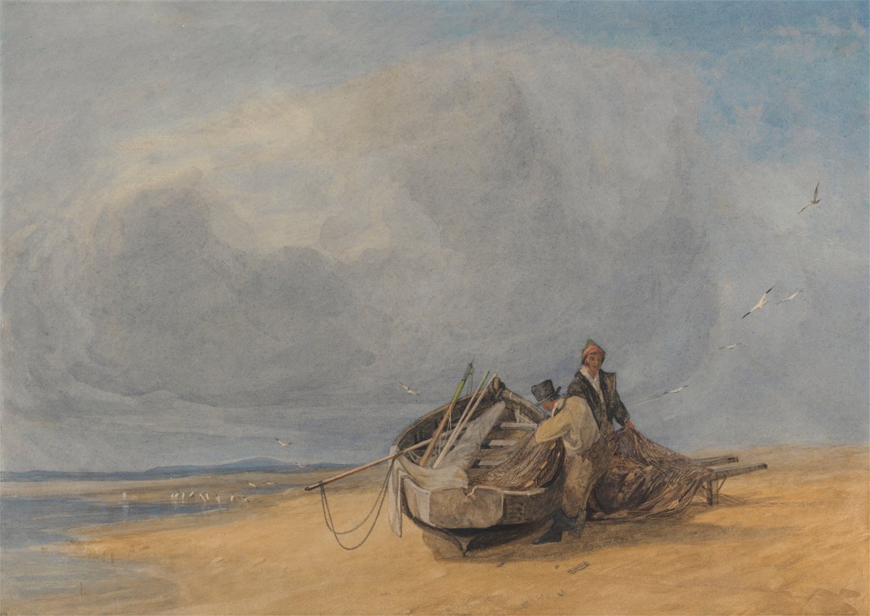 Yarmouth Sands, Norfolk alkotó: John Sell Cotman
