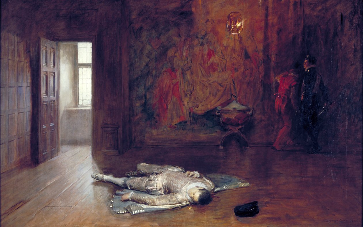 „Elhallgatott”, 1908 alkotó: John Seymour Lucas